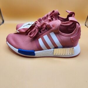 Adidas NMD_R1 W Shoes Womens Size 6.5 Pink White FX7073‎ Boost Originals New